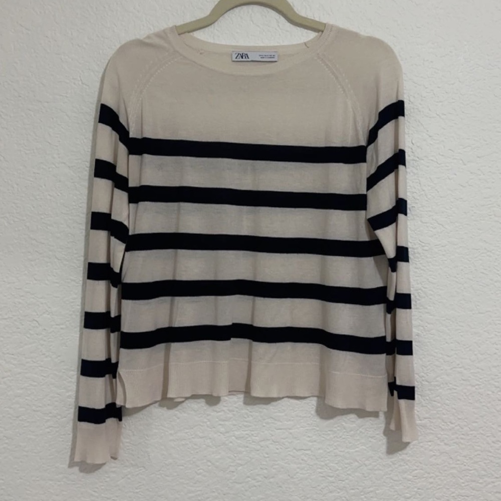 Zara striped sweater